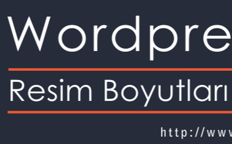wordpress resim boyutlandırma