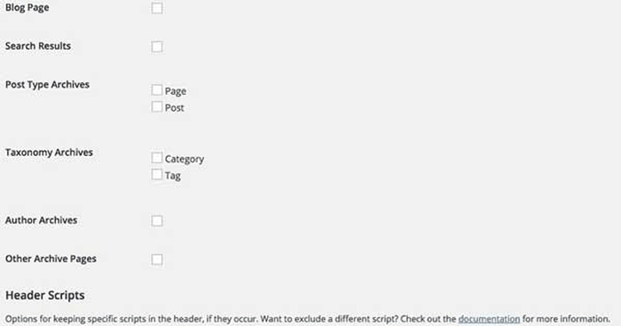 Quoty WordPress eklentisi ayarları