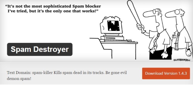 Spam-Destroyer wordpress spam eklentisi