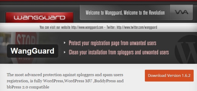 WangGuard wordpress anti spam eklentisi