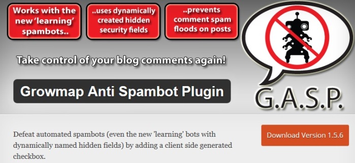 growmap wordpress anti spam eklentisi