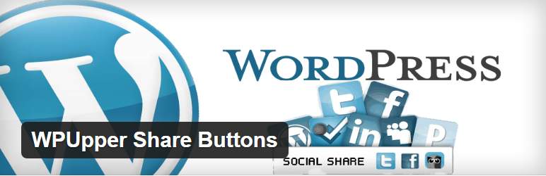 sosyal paylaşım eklentisi WPUpper Share Buttons