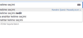 anahtar kelime seçimi nasıl olmalı