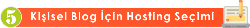 kişisel blog-icin-hosting-secimi