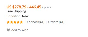 Aliexpress'ten ürün satın alırken ücretsiz kargo