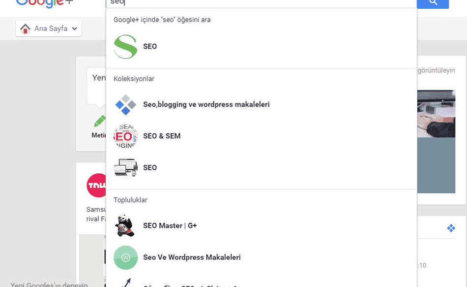 Sosyal medya kullanımı pinsearch