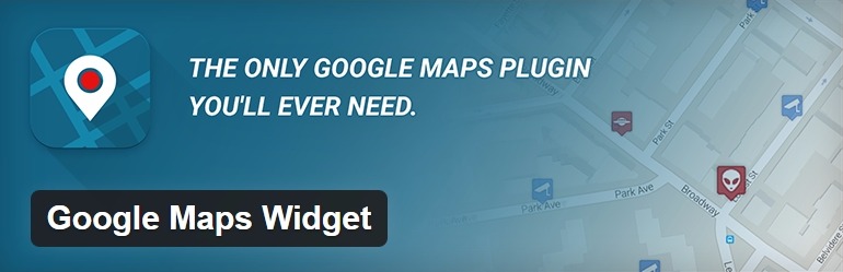 Wordpress için en iyi bileşenler google-maps-widget