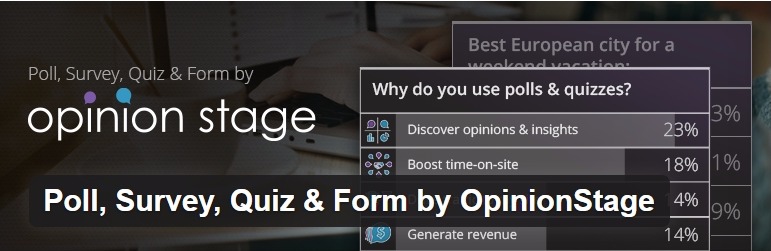 Wordpress için en iyi bileşenler poll-survey-quiz-form