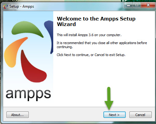 Localhost wordpress kurulumu ampps kurulum 1