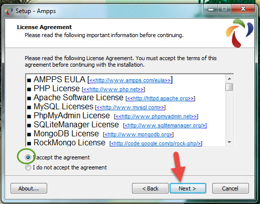 Localhost wordpress kurulumu ampps kurulum 2