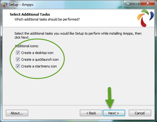 Localhost wordpress kurulumu ampps kurulum 7