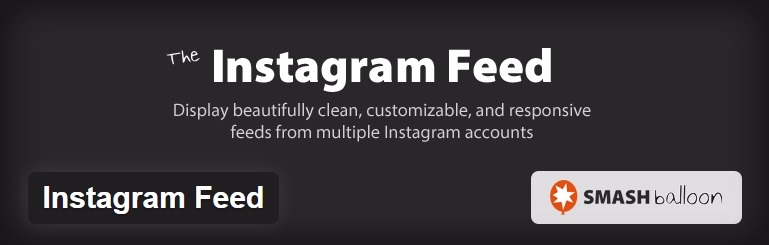 Wordpress için en iyi bileşenler instagram-feed