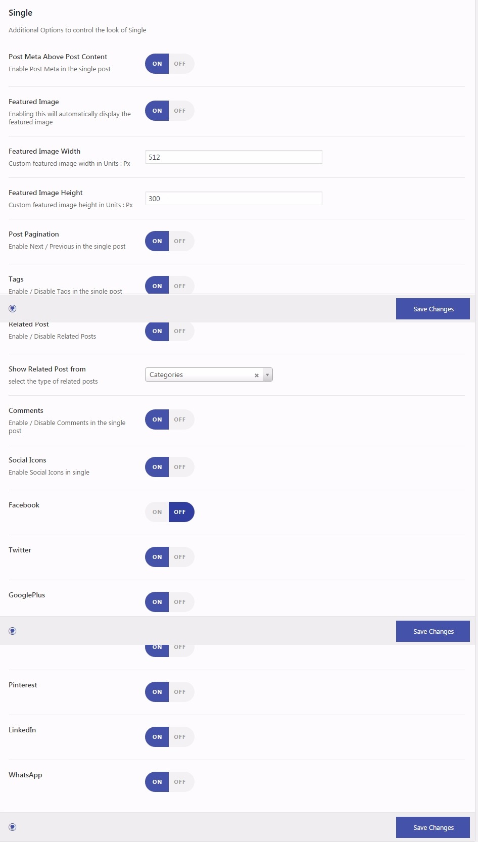 google amp single-sekmesi