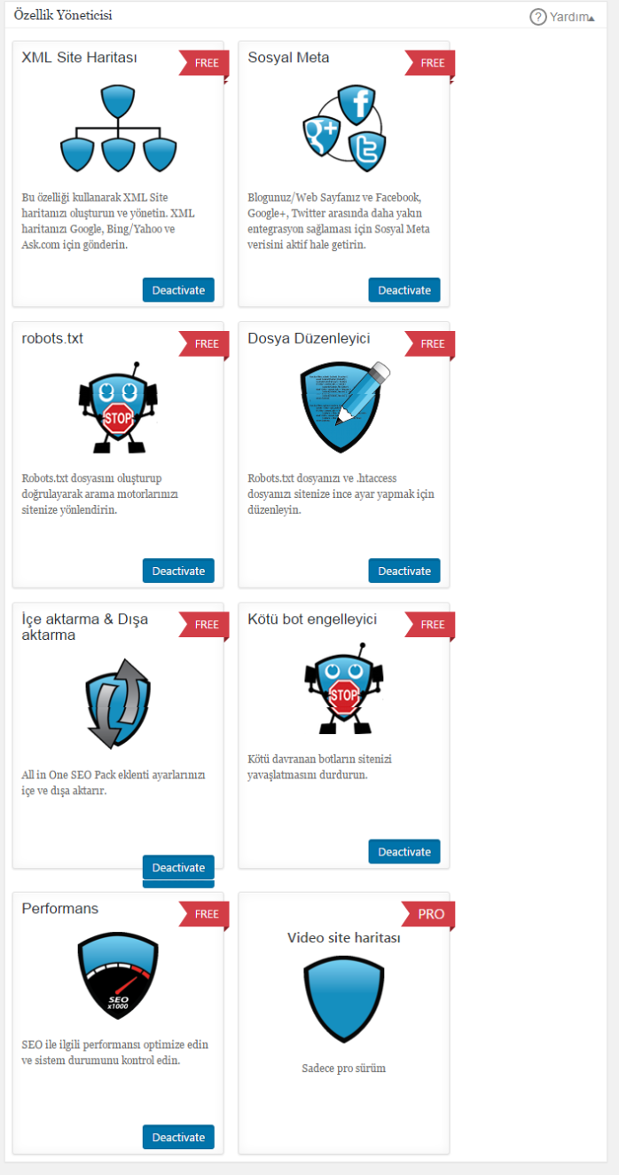 Yoast Seo yada All in One Seo8
