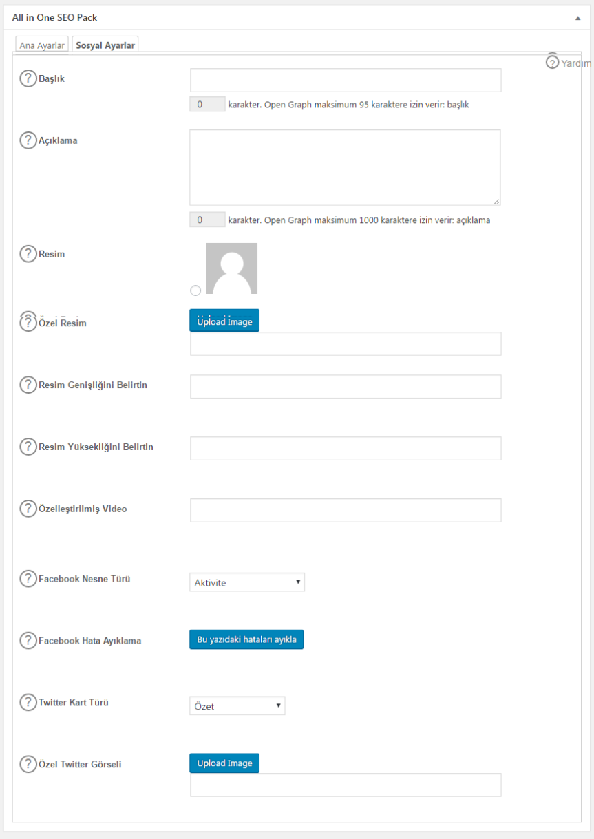 Yoast Seo yada All in One Seo9