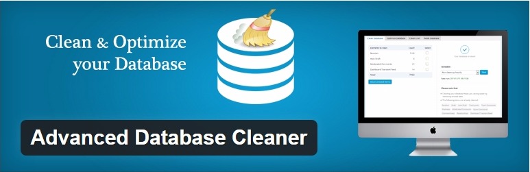 Wordpress database optimizasyon advanced-database-cleaner