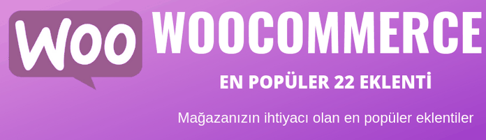 woocommerce eklentileri