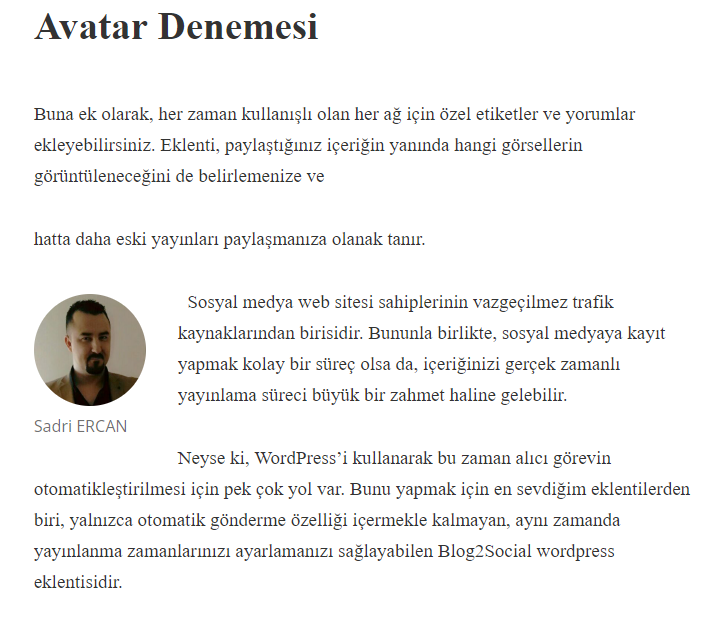 wp user avatar son