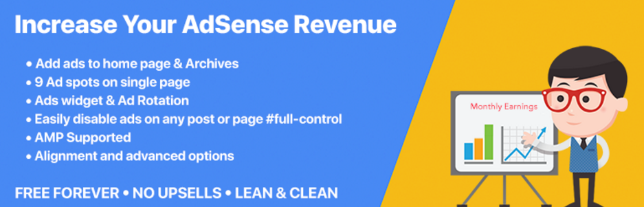 Wordpress için en iyi Google Adsense yerleşim eklentileri easy adsense