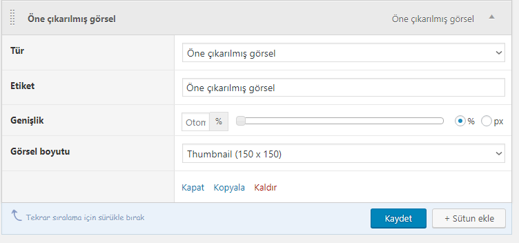 Admin Columns görsel