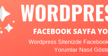wordpress facebook yorumları